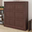 Lit escamotable compact se pliant dans une armoire pour les petits espaces-1245306830-1245306825