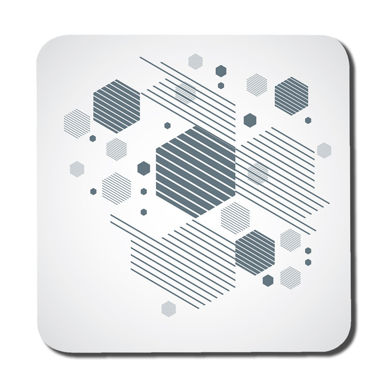 Square 6 Piece Coaster Set