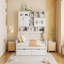Lit de jour en bois avec 2 tiroirs, armoire et tablette tout-en-un-1594923298-1594923309