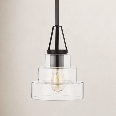 Damond Single Light Glass Dimmable Pendant