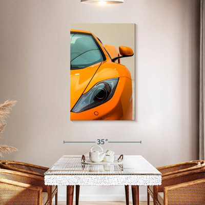 Voiture de sport Mehar Orange McLaren 12C