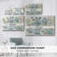 Toile tendue avec galerie Blue Butterfly Garden-2111902216