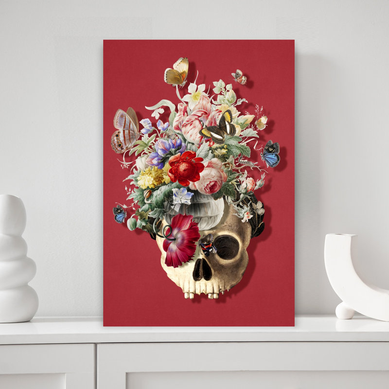 Art contemporain contemporain sur toile, H 18 po x l 12 po