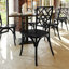 Commercial Solid Wood Stackable Dining Chair With Intricate Back-1185008430-1185008425