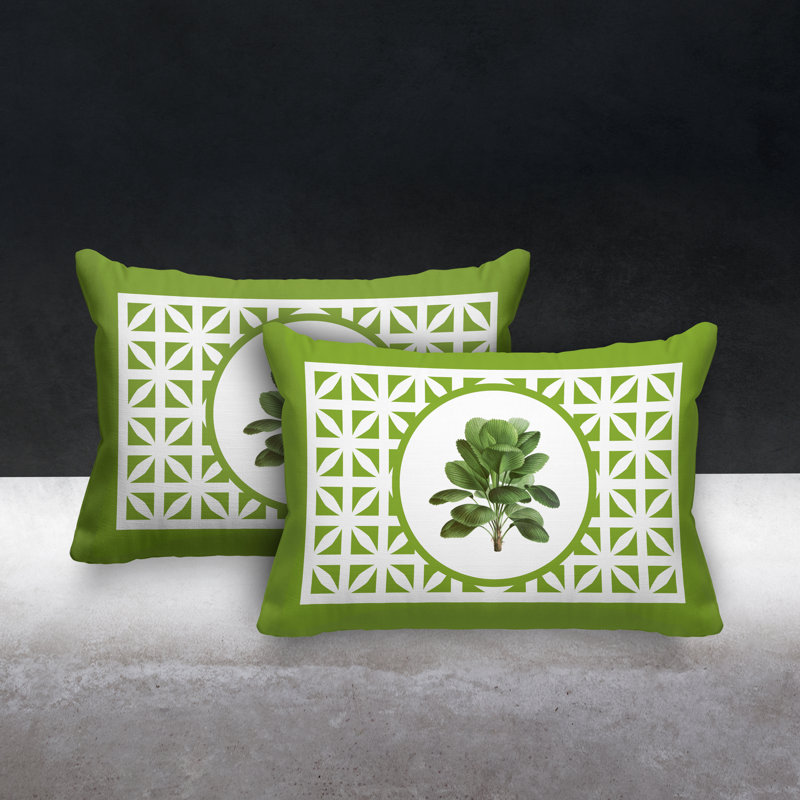  Coussin intérieur / extérieur Lumbar, Chartreuse
