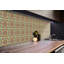 Sticker Self Adhesive Vinyl Splashback 39,37x19,68 Inch Wall Stickers Tile Peel and Stick Wall Tiles