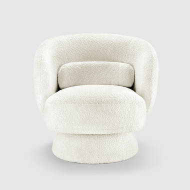 Saboor Modern Style Swivel Accent Chair  & Barrel Chair