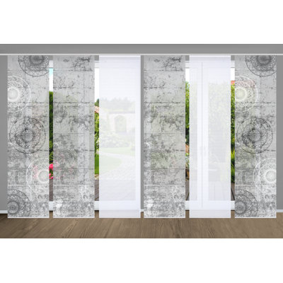 Semi Sheer Sliding Panel