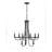 Ahsha 9-Light Tiered Candle-Style Chandelier