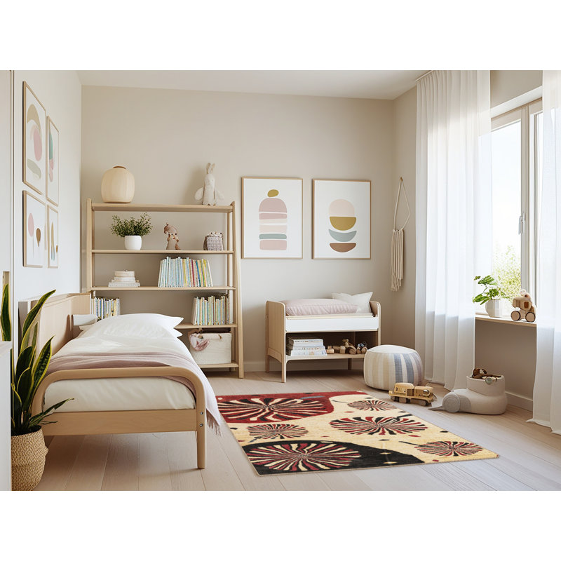 Tapis abstrait moderne 4260, Rectangle 4 pi x 6 pi
