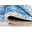 Tapis abstrait turquoise / noir Mangassa-1169839224