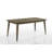 72" Contemporary Rectangle Dining Table