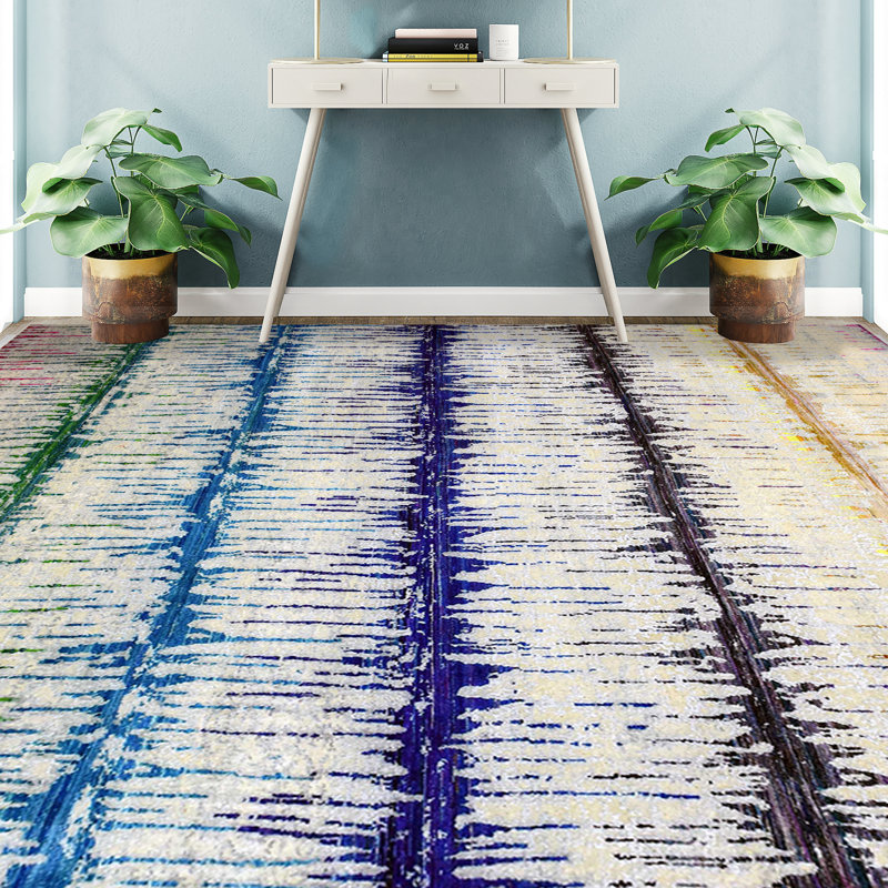 Mohit Flatweave Striped Area Rug, Rectangle 8' x 10'