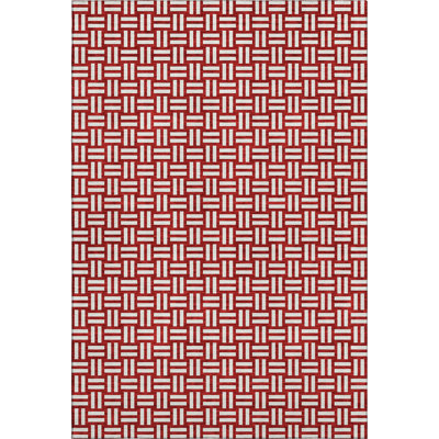 Premium Machine Washable Prisco Red Rug