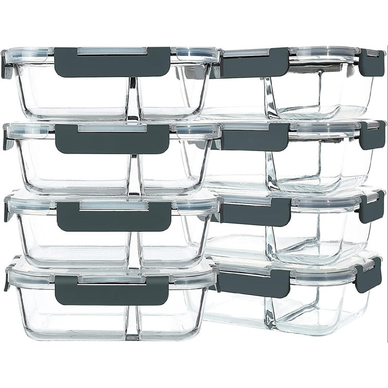 LocknLock Rectangle Food Storage Containers - 4pk