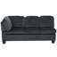 SOFA, canapé modulaire en L en polyester