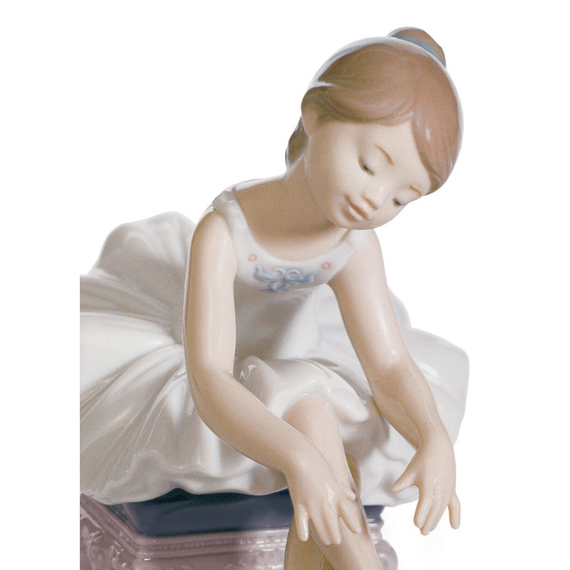 Little Ballerina I Girl Figurine