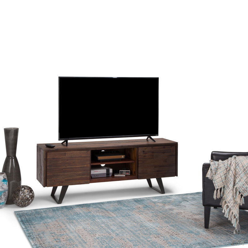 Lowry - TV Media Stand, Dark Brown