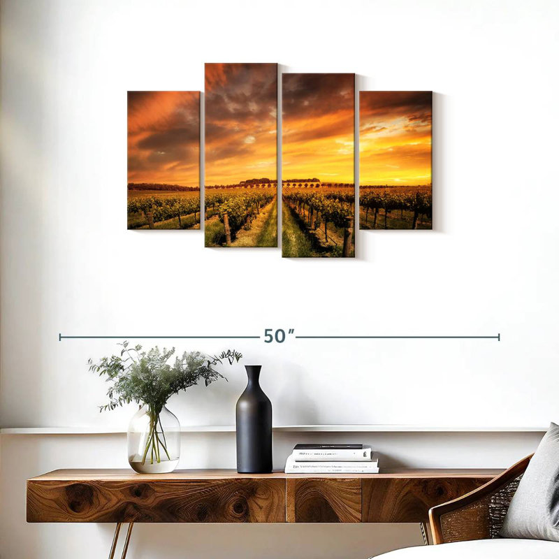 Alvord Barossa Valley Vineyard, 22" H x 36" W