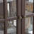 Cabinet With Glass Doors Adjustable Shelves For Collectibles Four Door Design Vintage Showcase-1481324115