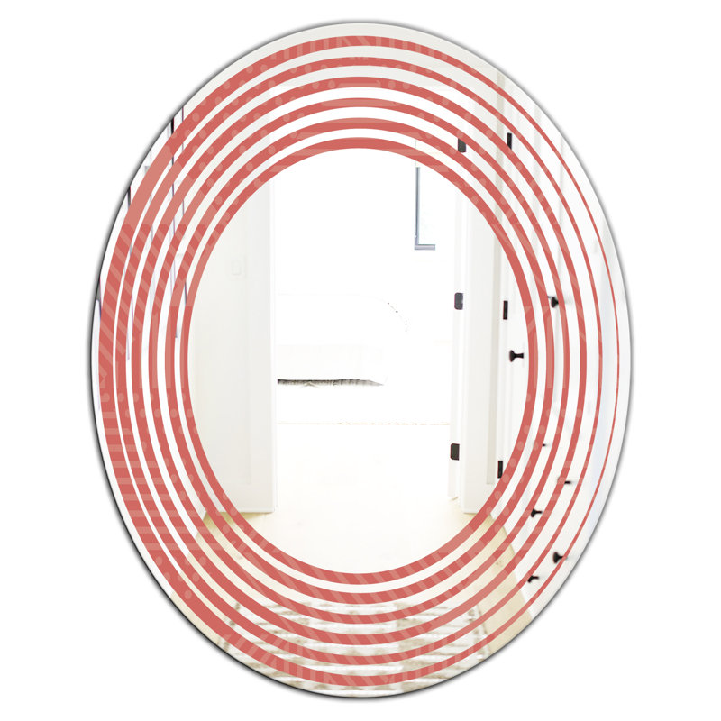 Miroir mural Wave, H 31,5 po x l 23,7 po