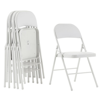 Ensemble de 6 chaises pliantes empilables Frankie
