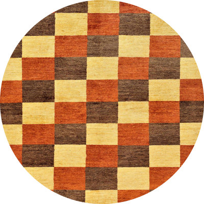Tapis décoratif multicolore à motif abstrait