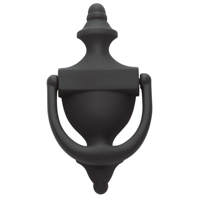 Colonial Door Knocker, Satin Black