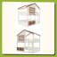 Lit mezzanine avec bibliothèque, style maison, clôture de sécurité de haute qualité-795099742-795099719