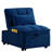 Navy Single Bed With Storage Pockets. Adjustable For Optimal Posture. Convertible Chaise Lounge. Space Saving Design. Fine Velvet. Construction. Easy Assembly 4 In 1 Bed, Navy. A Custom Fit. Saving.-206754994