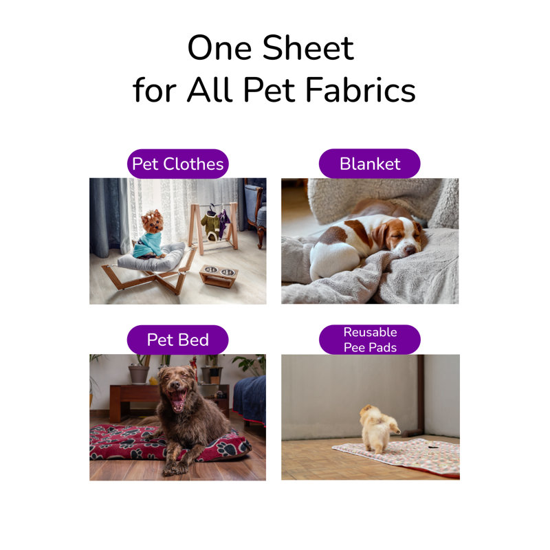 Fido Fave Pet Laundry Detergent Sheets Odor Remover, 30 count