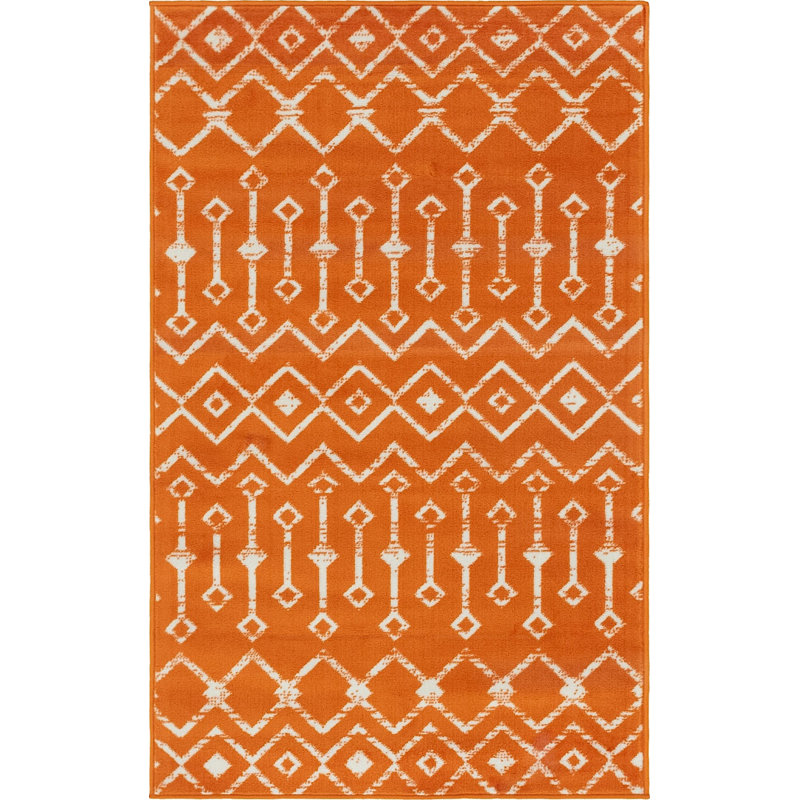 Aemtenan Abstract Indoor Rug, Rectangle 3'3" x 5'3"