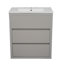 Ensemble de meuble-lavabo double 60 po-196547586