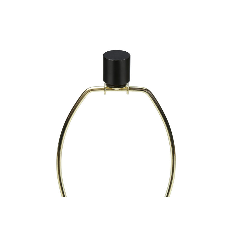 Lighting, H 25 po, lampe de table, résine crème, abat-jour beige, moderne