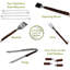 Ensemble d'outils pour barbecue 13 pièces