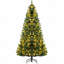 Sapin de Noël artificiel 7,5 pi préinstallé Douglas, branches réalistes, 500 lumières DEL blanc chaud, 1346 pointes de branches