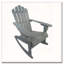 Chaise Adirondack inclinable en bois