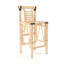 Tabouret de patio en bambou Carrcroft Tiki By RAM Game Room