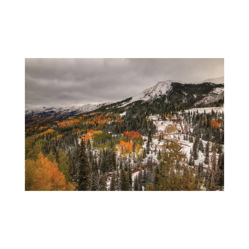 Mining For Colour by Bill Sherrell - Wrapped Canvas Print, 20.32 cm H x 30.48 cm W