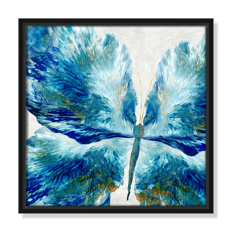 Take Flight Print by Eva Watts, Black, 13.5" H x 13.5" W