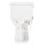 Toilette allongée deux pièces 1,28 GPF Rilla