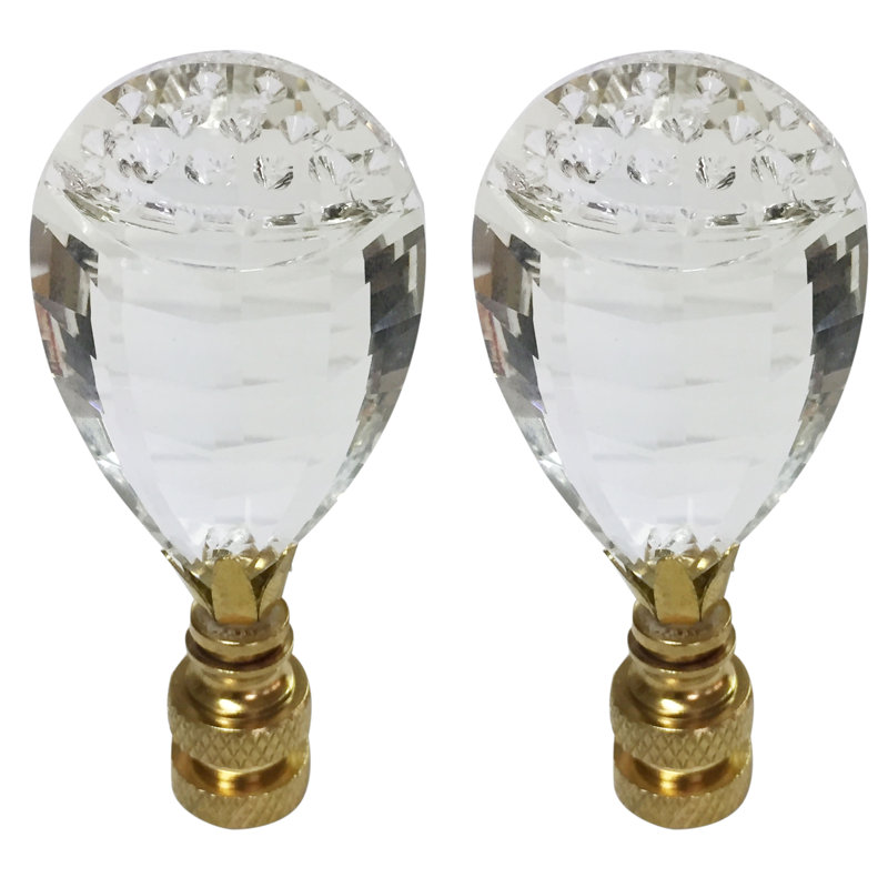 Balloon Drop K9 Crystal Lamp Finial