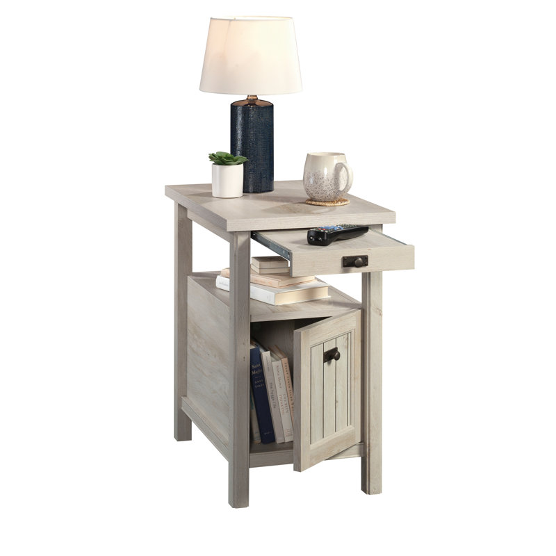 Table de bout avec rangement Karlee