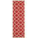 Arneshia Geometric Red/Bone Area Rug