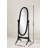Traditional Queen Anna Style Wood Floor Cheval Mirror-1668986150