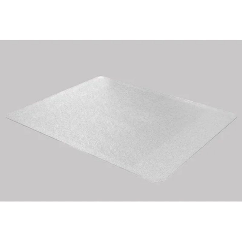 Tapis de chaise rectangulaire à plancher rigide