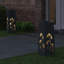 Solar Powered Steel Pathway Light-124424824-124424826