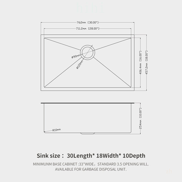 Dimensions du produit