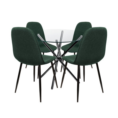 Rousseau 4 - Person Dining Set