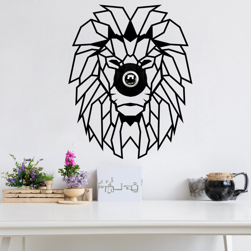 Cianciulli Lion Flush Mounted Sconce